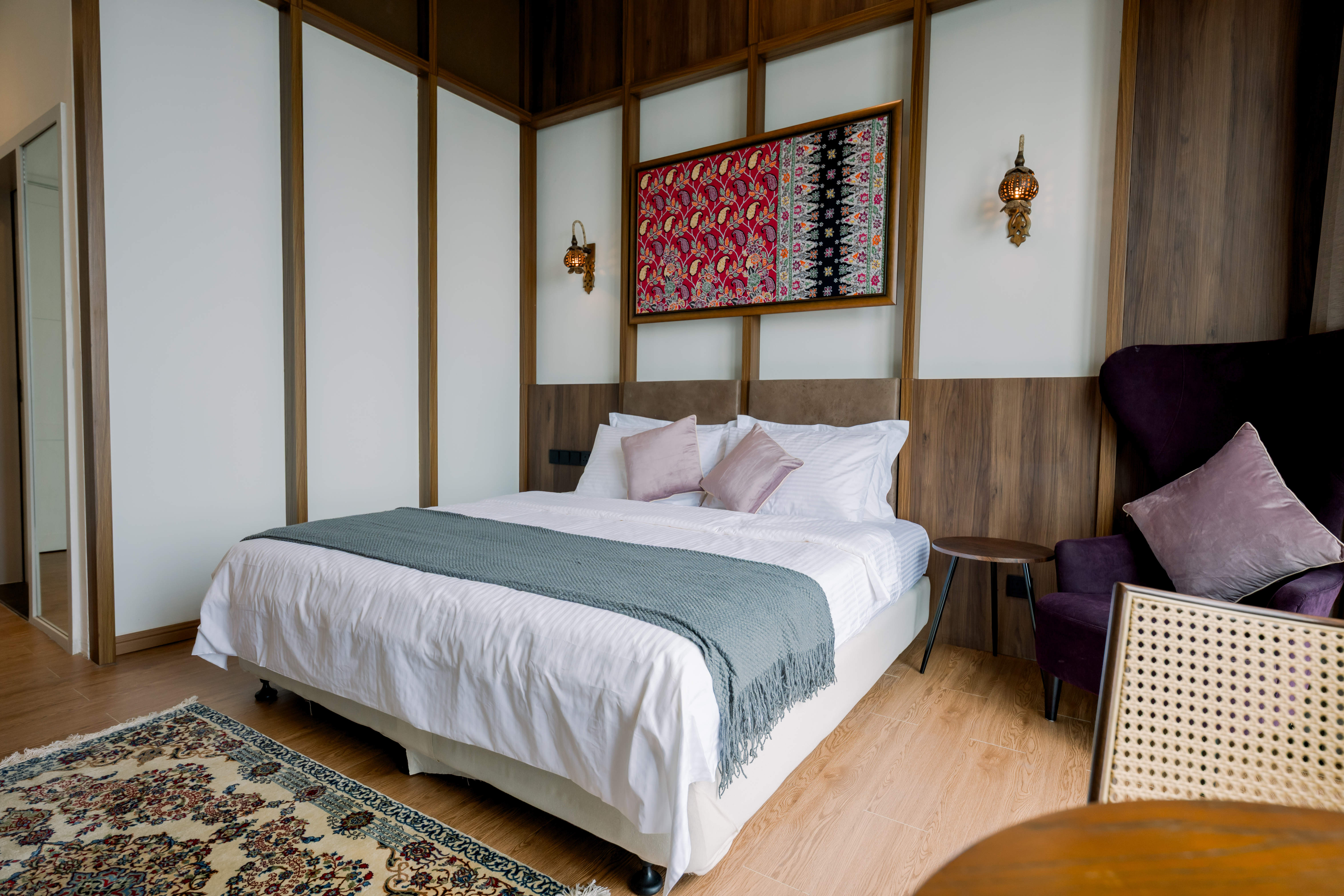 Professional therapy room at Embun Teratai confinement centre