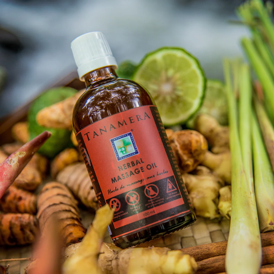 Premium postnatal herbal oil